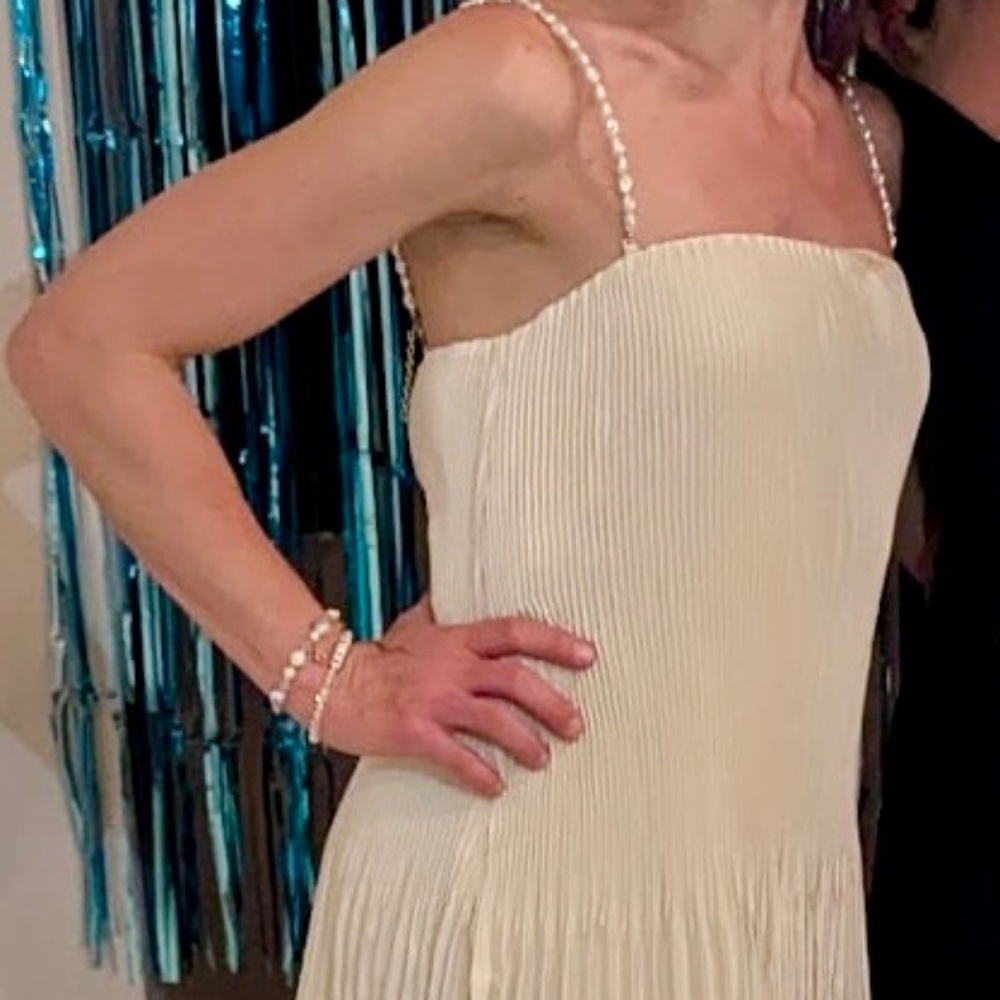 Abercrombie & Fitch Cream Mini Dress